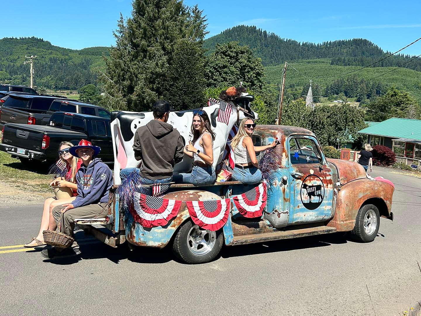 Old Truck Parade Float
