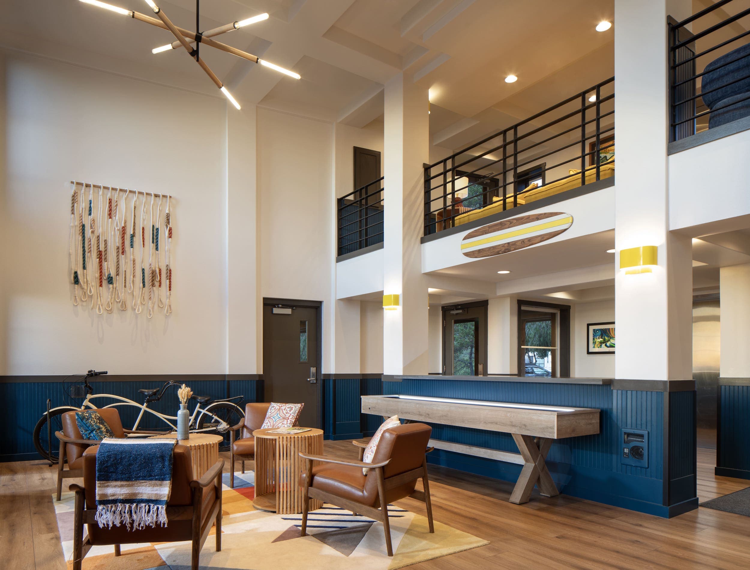 The lobby of Inn at Cape Kiwanda