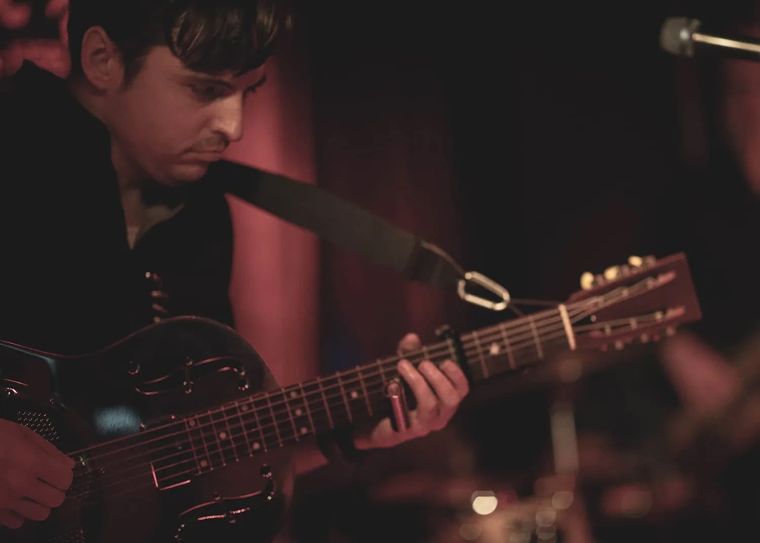 Ben Rice Playing Acoustic Guitar