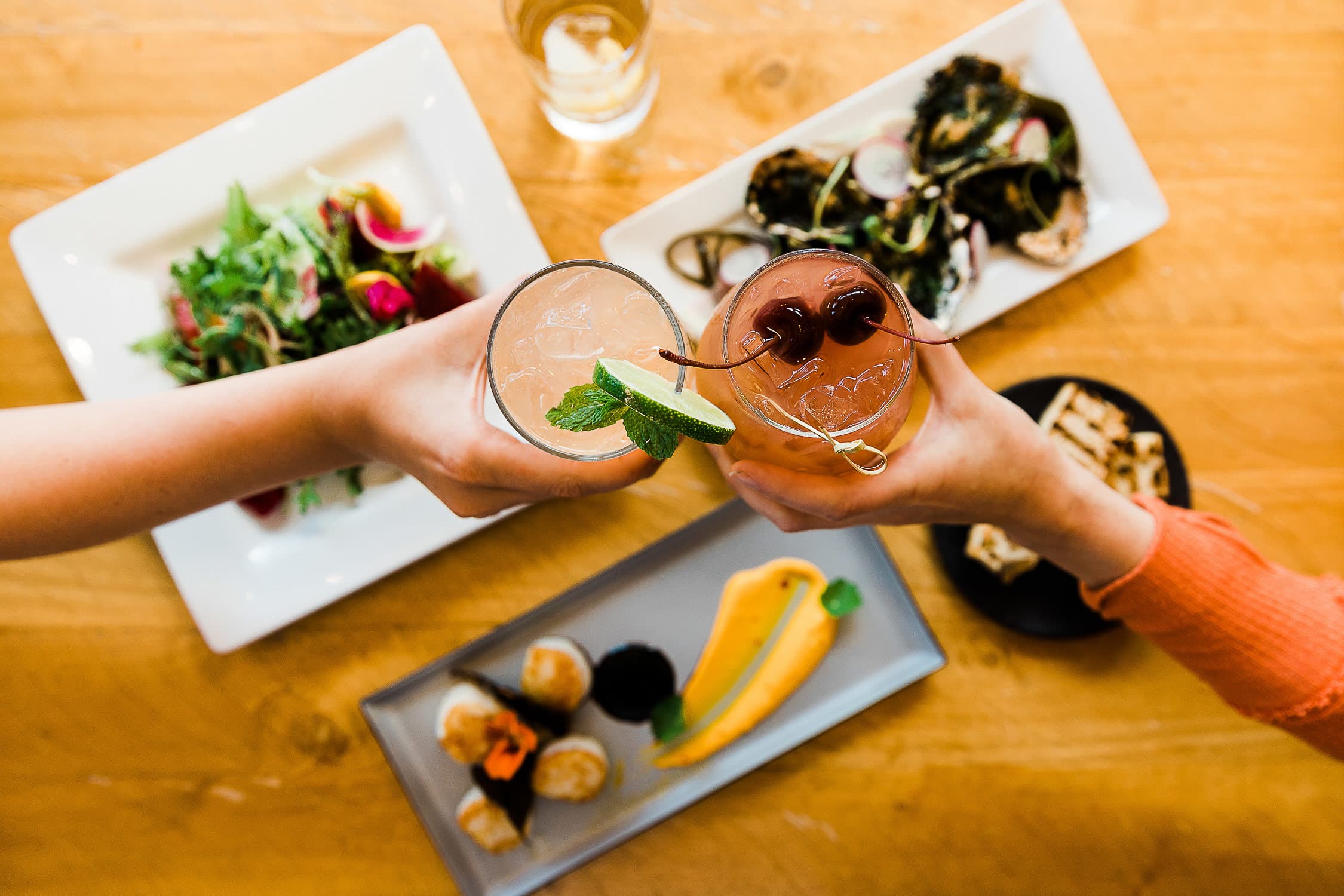 Cocktails And Appetizers