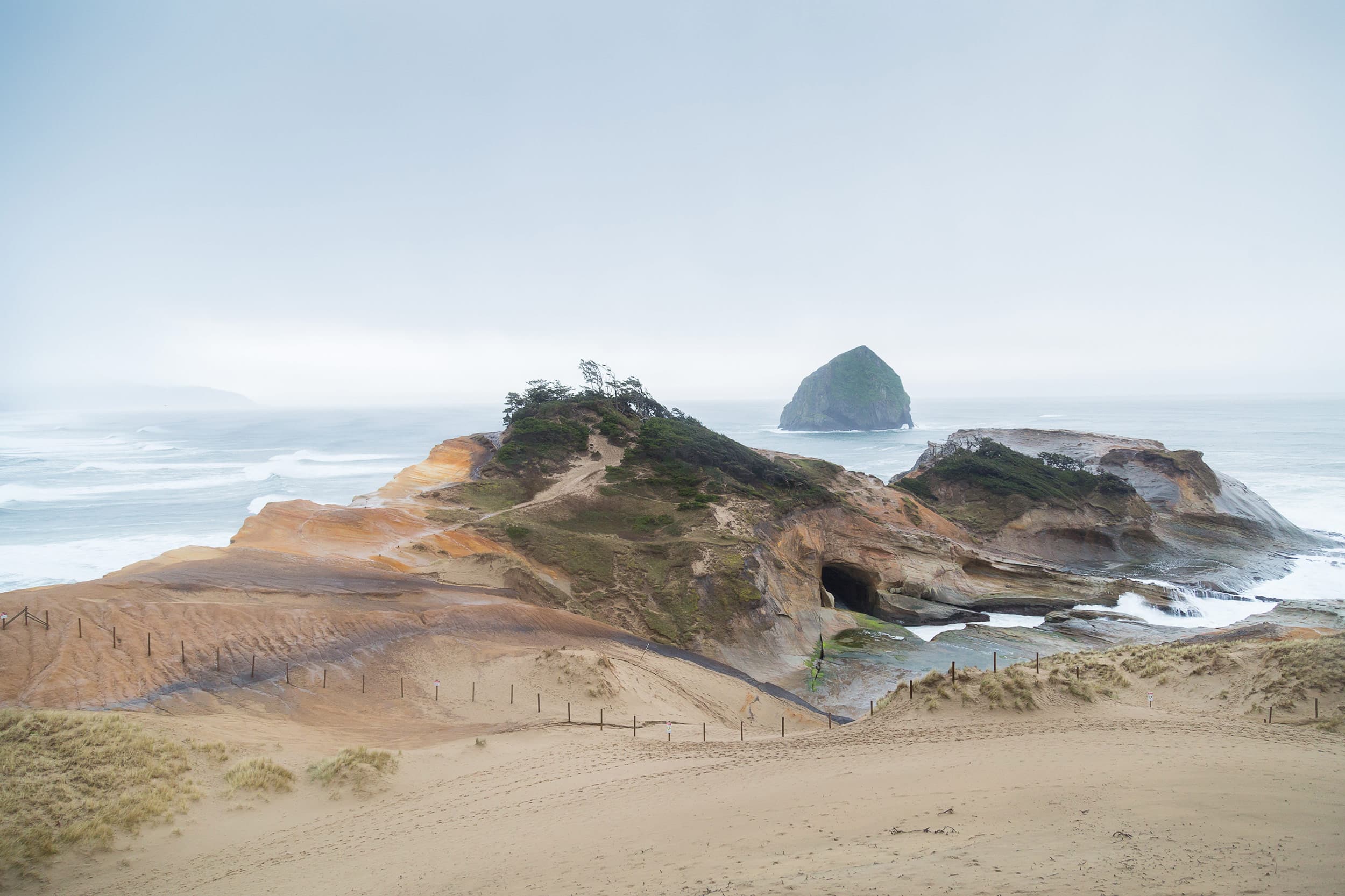 Haystack Rock In Oregon