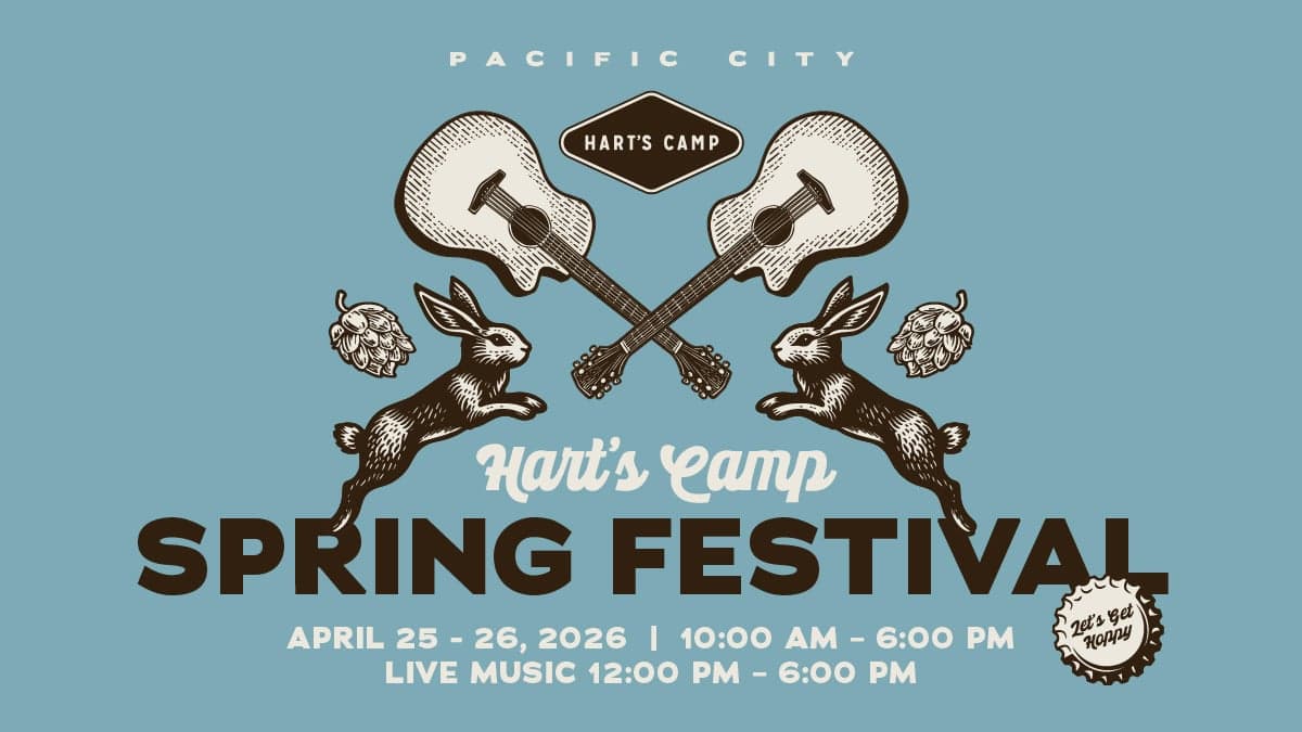 Harts Camp Spring Festival Poster