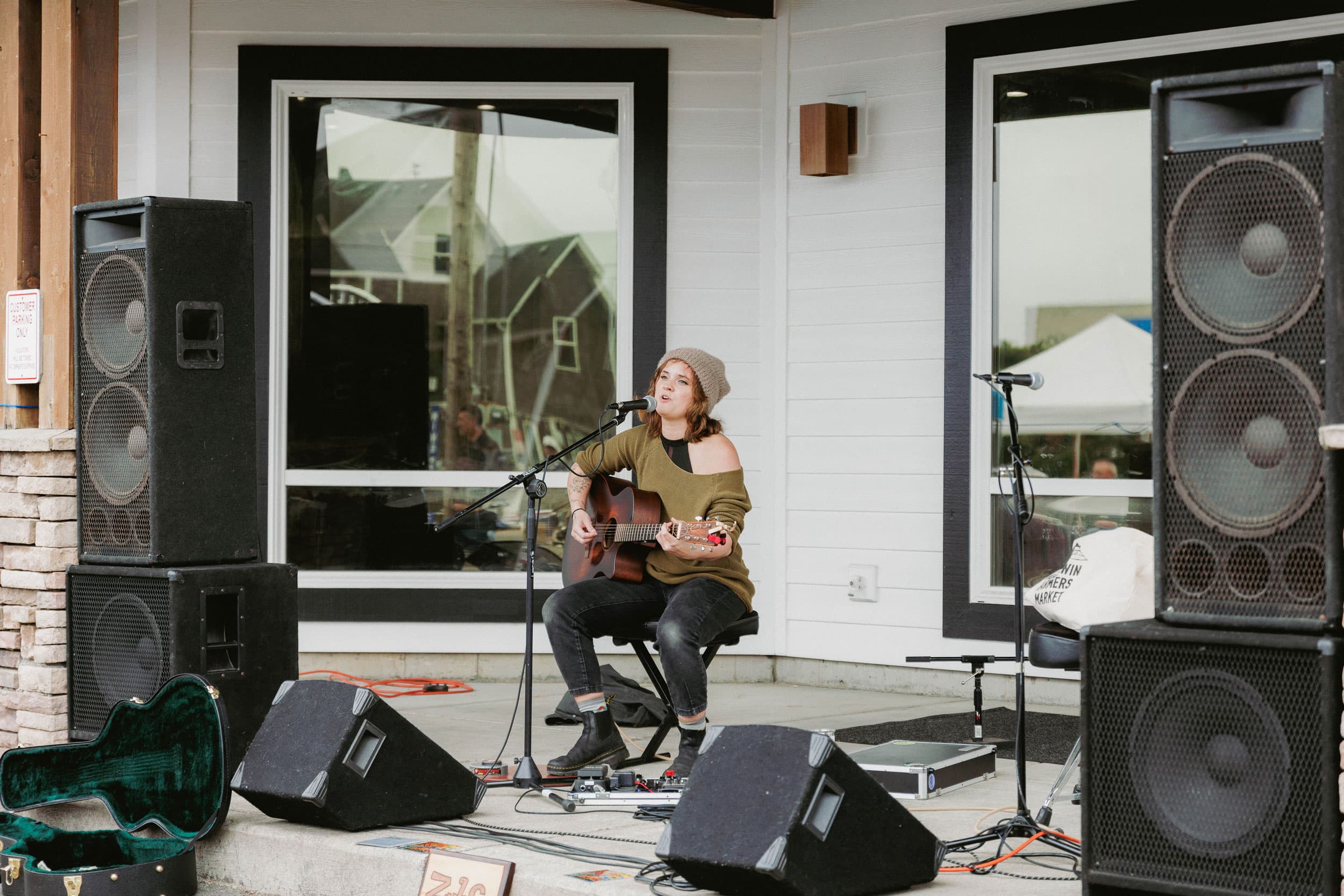 Musician At Harts Camp