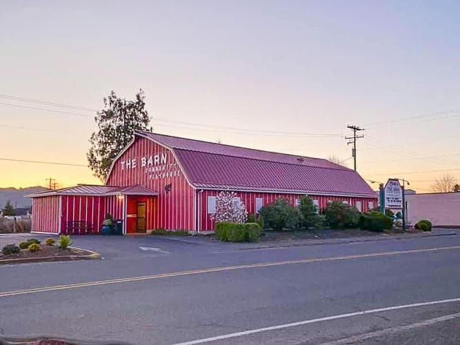 Barn In Tillamook Oregon