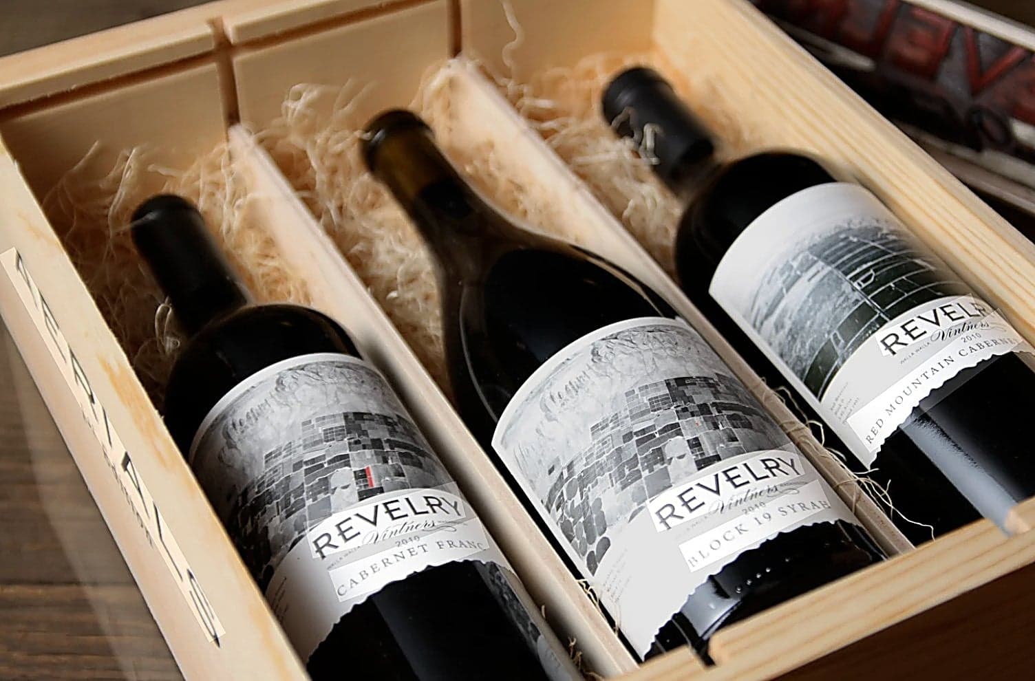Revelry Vintners wine gift box at the Inn at Cape Kiwanda, Pacific City, Oregon Coast