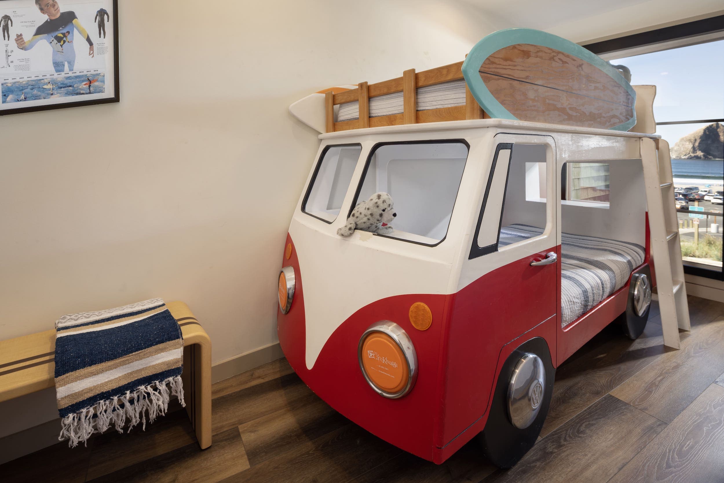 Inn At Cape Kiwanda ONeill Suite With Bunk room VW bunk bed