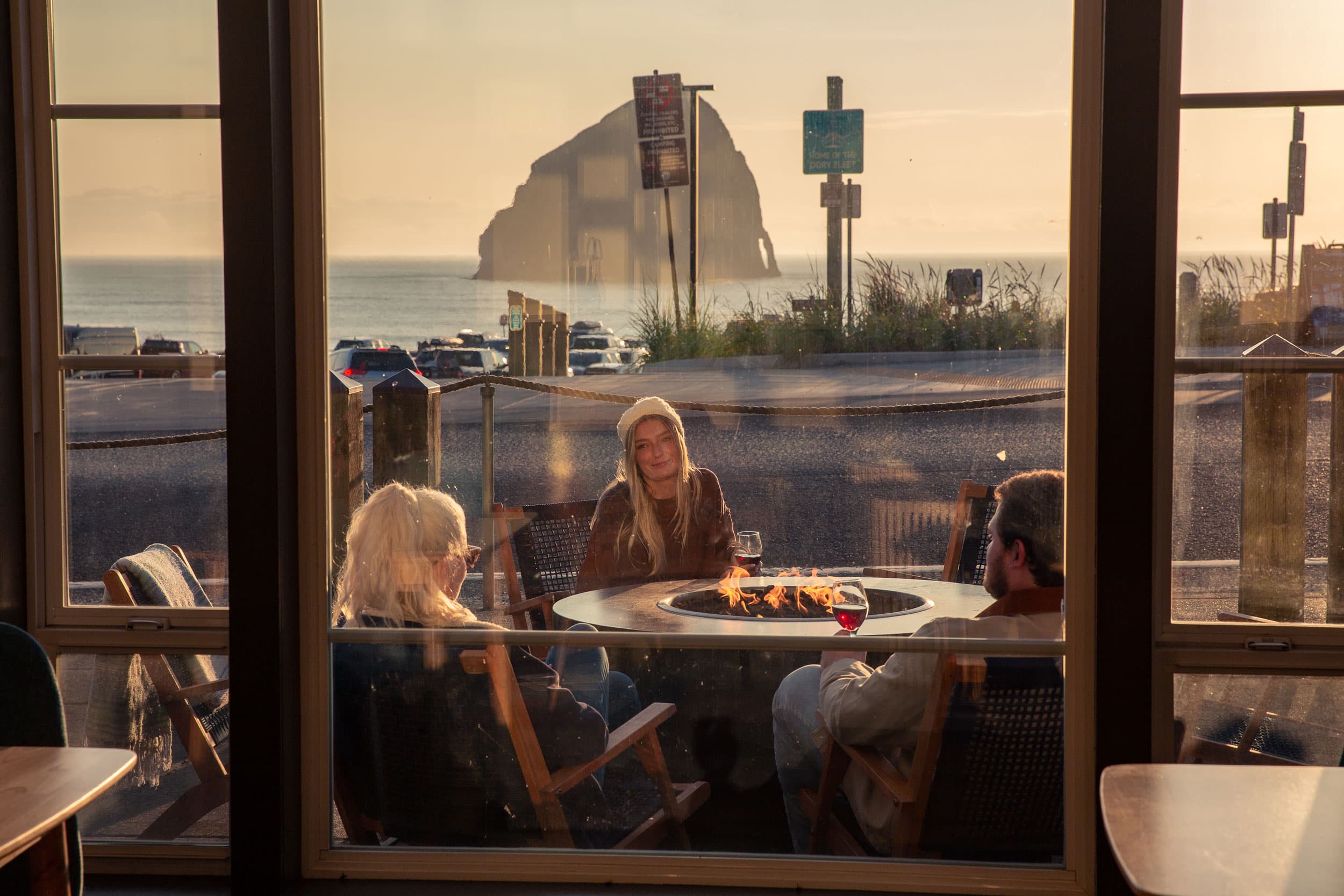 Firepit By The Ocean