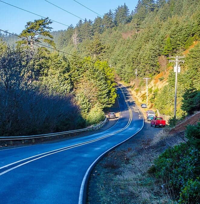 Road In Oregon